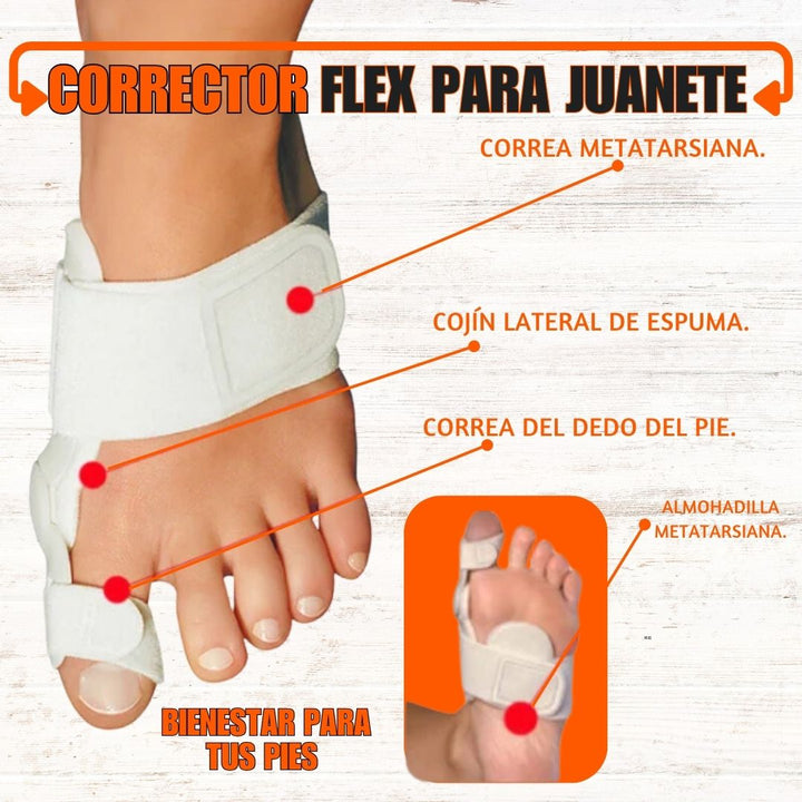 OrthoBlue® Corrector Profesional de Juanetes