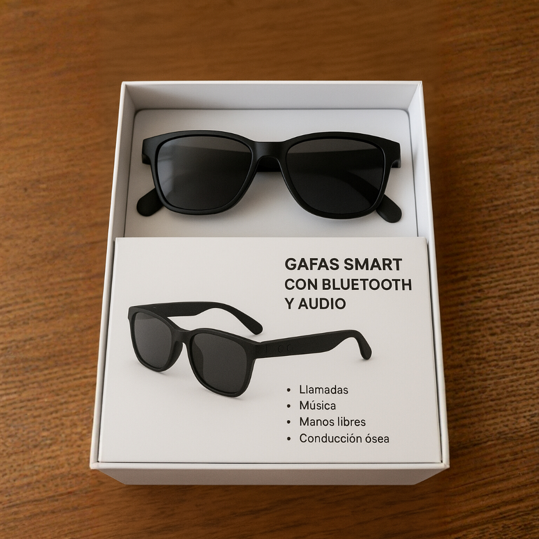 GAFAS SMART CON BLUETOOTH Y AUDIO