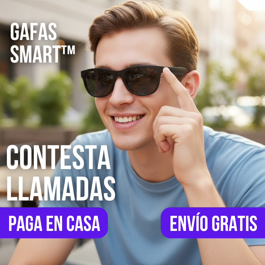 GAFAS SMART CON BLUETOOTH Y AUDIO